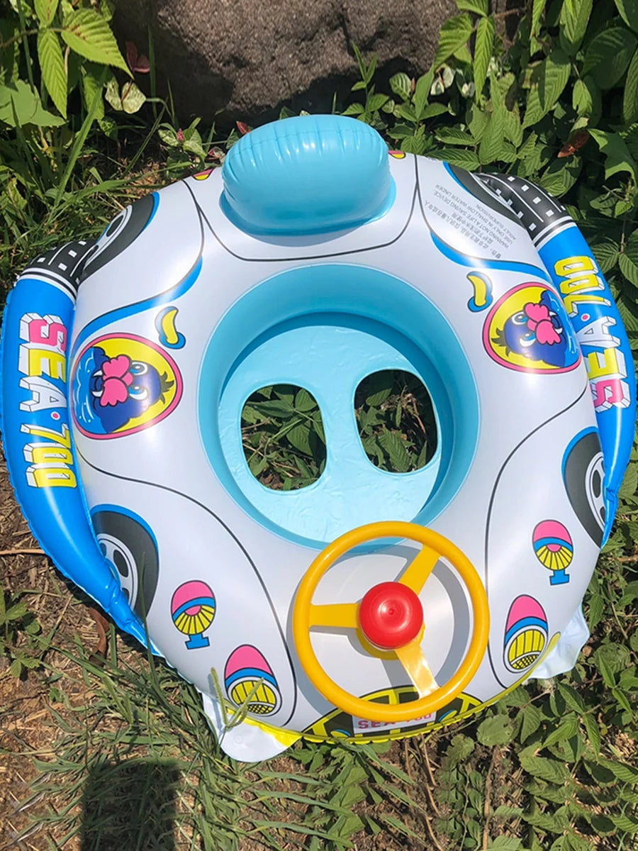 Bouée gonflable enfant avec volant