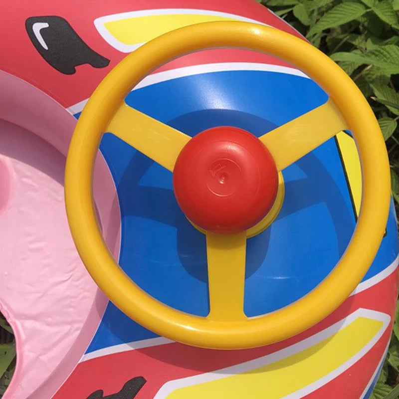 Bouée gonflable enfant avec volant