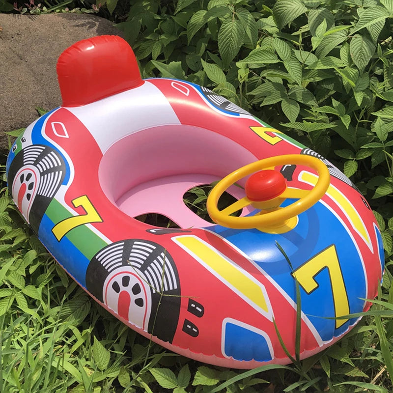 Bouée gonflable enfant avec volant
